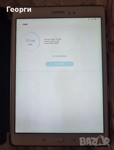Samsung tab A SM-T555 lte, снимка 6 - Таблети - 53682768
