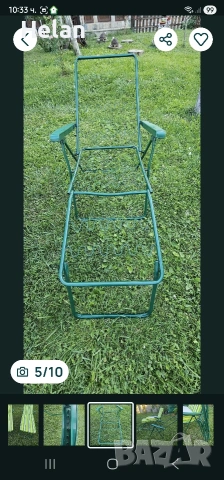 Сгъваеми шезлонги, снимка 5 - Градински мебели, декорация  - 53690701