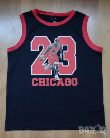 NBA / Chicago Bulls #23 Michael Jordan - детски баскетболен потник, снимка 2 - Детски тениски и потници - 47822239