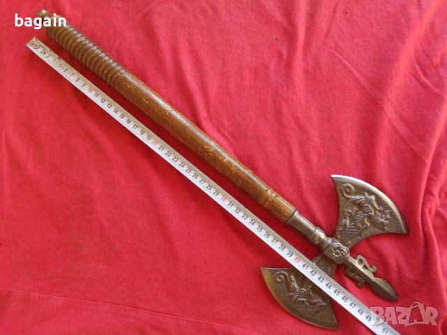 Бойна брадва, меч, сабя, кама., снимка 4 - Антикварни и старинни предмети - 46411974