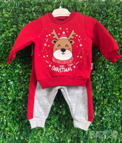 бебешки коледни комплекти , снимка 3 - Комплекти за бебе - 52138272