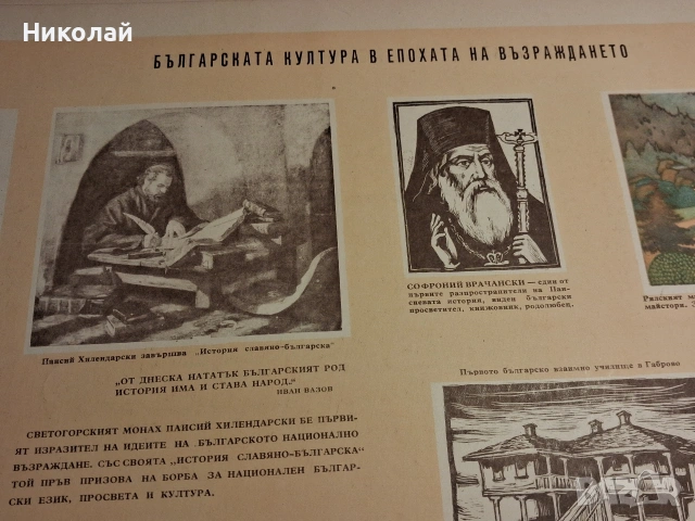 Стари Пропагандни Двустранни Пана Постери Материали на Българската Армия , снимка 10 - Антикварни и старинни предмети - 54301845