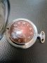 Перфектен Джобен Часовник Молния с капак Сделано в СССР Работещ , снимка 6