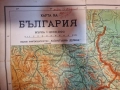 Стара карта на България от 1938г., снимка 2