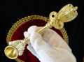 Бронзов гасител за свещи,кралска кобра. , снимка 1 - Антикварни и старинни предмети - 45638053