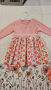 Розова рокличка , снимка 1 - Бебешки рокли - 45011476