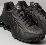 Nike Shox R4 Black Черни Мъжки Маратонки с Кутия Найк 40-45 Номер , снимка 7