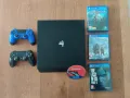 PS4 Pro 1TB с 2 джойстика + игри, снимка 2