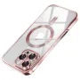 iPhone 16 Pro (6.3) Силиконов кейс bSmart Chrome Magsafe с протектори за камерите и Протектор   ​, снимка 3