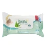 Мокри кърпи 120 бр с капак Bonita Baby Aloe Vera и на кашон, снимка 3