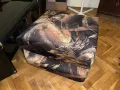 Продавам комплект мебели: маса, фотьойл и 2 табуретки – 159.99 лв, снимка 4