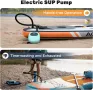 dwndpump Акумулаторна, двустепенна ,електрическа SUP помпа, снимка 4