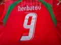 България футболна тениска #9 Бербатов размер М, снимка 6