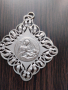 Старинна икона медальон., снимка 1 - Колиета, медальони, синджири - 44968213