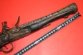 Стар кремъчен тромбон тромблон пушка кремъклия пистолет османски балкански., снимка 3