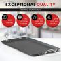 Kitchen King Griddle Plate Двустранна незалепваща плоча за барбекю и фурна, 50 X 28 см, снимка 5