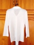Бяла риза с 3/4 ръкав, снимка 2