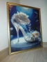 Диамантена картина "Стъклена обувка", снимка 1