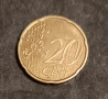 Рядка монета от 20 евроцента-1999 г. , снимка 1