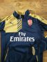 Puma 2015-16 Arsenal 1/4 Zip Training Top - мъжка футболна блуза М, снимка 1 - Спортни дрехи, екипи - 45829883
