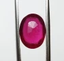 Подобряван естествен рубин с цвят Гълабова кръв 2.13кт.! Сертифициран! Нов!, снимка 7