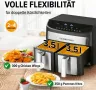 Air Fryer 2400W, 2x3,5л., двоен Gourmetmaxx, снимка 2