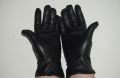Черни Дамски Ръкавици От Естествена Кожа Размер S, снимка 8