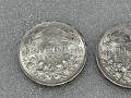 2 лева 1912 и 1913 (Сребро) - Фердинанд I, България, снимка 2