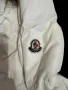 Бяло яке Moncler гъши пух и косъм лисица, снимка 4