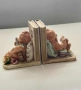 Чифт винтидж държачи за книги Teddy Tales, снимка 10