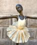 Бронзова статуетка - Балерина, снимка 1