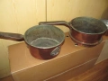 Медни съдове - тигани,купа,чайник, снимка 3