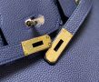 Hermes Birkin Deep Blue , снимка 5