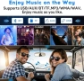 Ново Автомобилно радио Bluetooth 5.0 RDS FM USB TF 1 DIN кола автомобил, снимка 5
