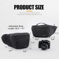 Нова Чанта за Фотоапарат Nikon Sony Лека DSLR Компактна Водоустойчива , снимка 8 - Чанти, стативи, аксесоари - 45536397