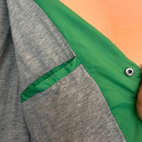 Jack & Jones Пролетно зелено яке с качулка и джобове S размер 💚, снимка 3 - Якета - 44993544