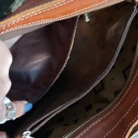 Винтидж чанта от естествена кожа "Adax" / genuine leather handbag , снимка 15 - Чанти - 45199837