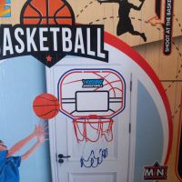 Баскетболен кош и топка, снимка 2 - Играчки за стая - 45794694