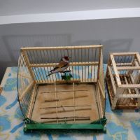 клетки и клапи за птици , ръчна изработка, снимка 4 - други­ - 45383547