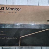  LG Монитор 24" LED, снимка 1 - Монитори - 45750621