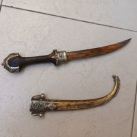 Стара арабска кама  ..каракулак щик сабя ятаган , снимка 2 - Ножове - 45264300