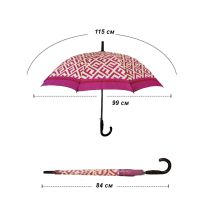 4726 Класически чадър с графичен принт, 10 спици, снимка 12 - Други - 45491988