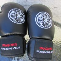 Боксови ръкавици Dragons Kickboxing Club, снимка 1 - Бокс - 45582425