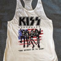 Тениска потник групи Kiss. 2012. Официален продукт, снимка 1 - Тениски - 45742114