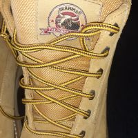 ЧИСТО НОВИ Работни обувки ботуши от естествена кожа Brahma Размер 47-48 / US 14 - Голям номер, снимка 10 - Мъжки ботуши - 45571443