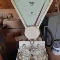 Старинна италианска сребърна оливера, снимка 7 - Антикварни и старинни предмети - 45109713