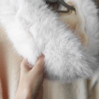 Mystic Fashion нова жилетка палто с качулка и голям пух , снимка 6 - Жилетки - 45388702