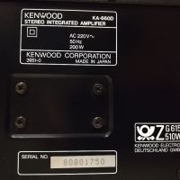 Стерео усилвател KENWOOD KA-660D, снимка 8 - Ресийвъри, усилватели, смесителни пултове - 45241954