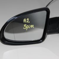 Ляво електрическо огледало Audi A2 (2000-2005г.) 5 пина / ⚫Цвят: Черен, снимка 1 - Части - 45669840