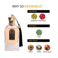 Оригинален Арабски парфюм Nusuk Sultan Al Arab Eau De Parfum For Men & Women 100ml , снимка 2 - Унисекс парфюми - 45451124